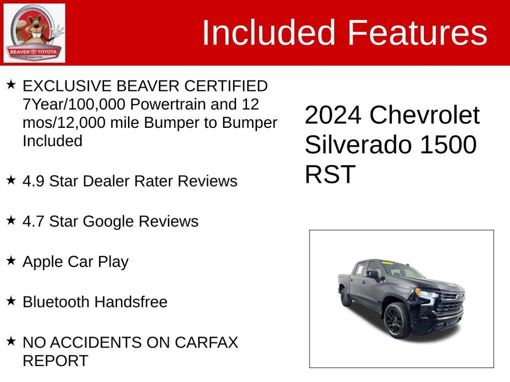 Used 2024 Chevrolet Silverado 1500 RST RWD image 4