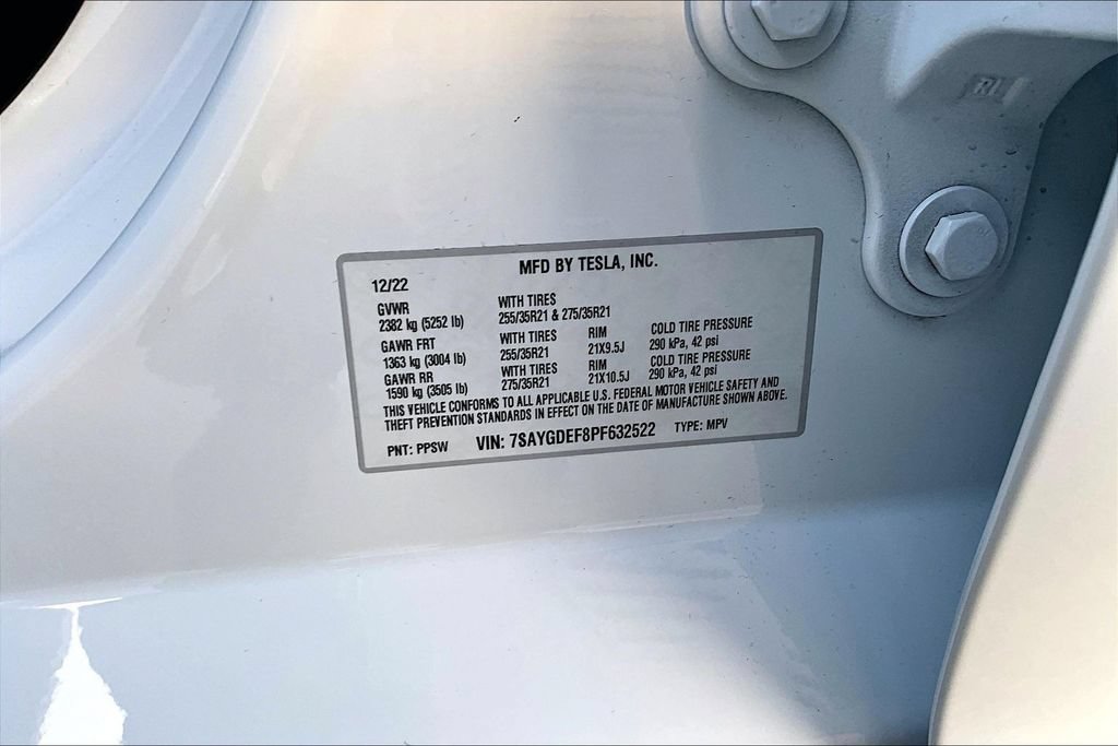 Used 2023 Tesla Model Y Performance AWD/4WD image 17