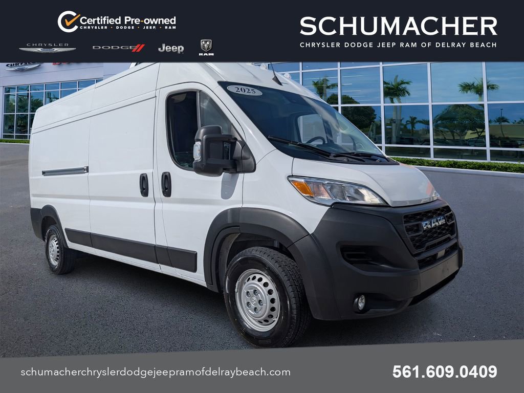 Used 2025 RAM ProMaster 2500 w/ Convenience Group FWD image 1