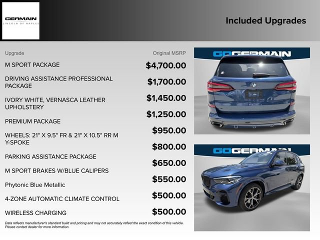 Used 2022 BMW X5 sDrive40i w/ M Sport Package RWD image 19