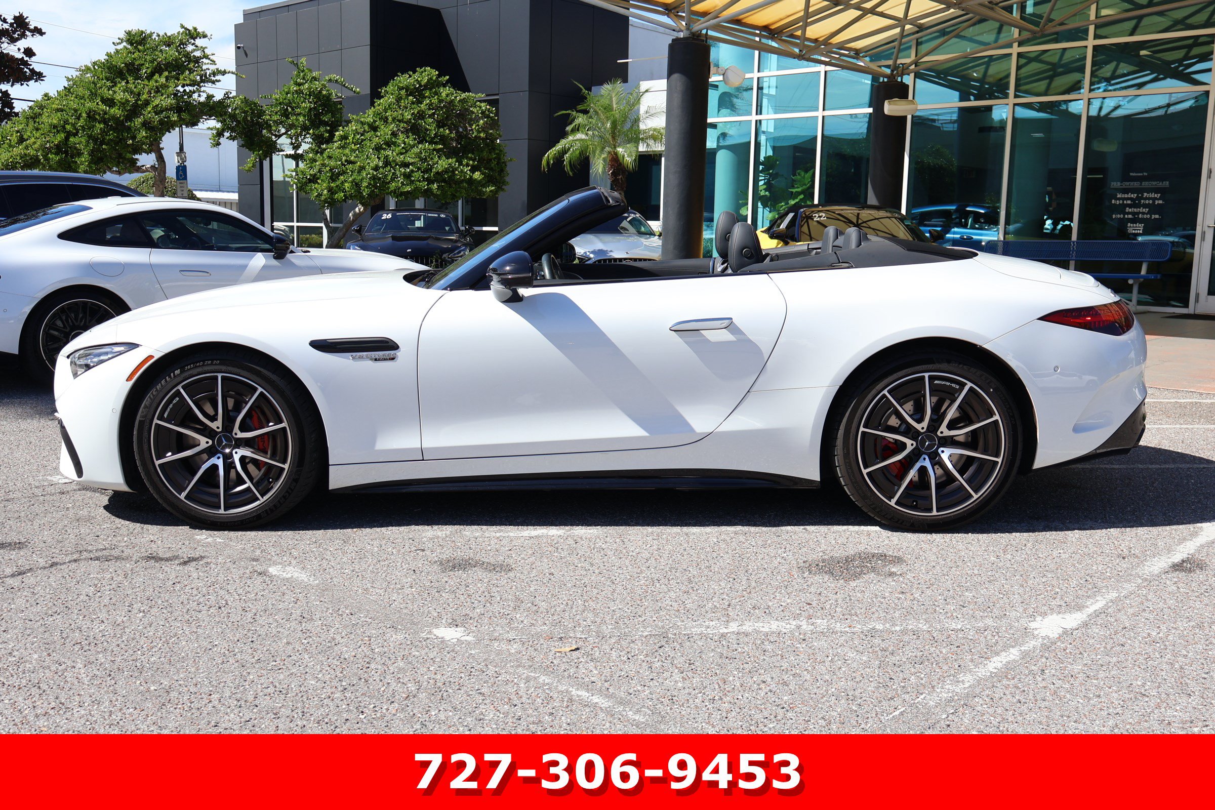 Certified 2022 Mercedes-Benz SL 55 AMG 4MATIC image 7