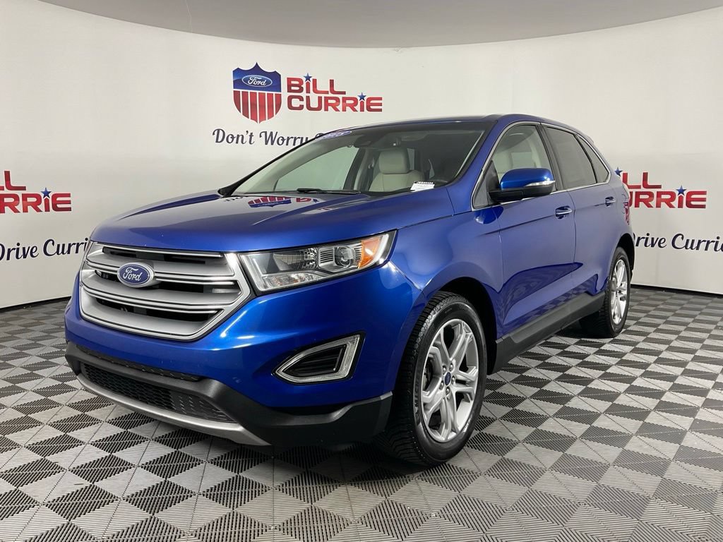 Used 2018 Ford Edge Titanium w/ Ford Safe & Smart Package FWD image 7
