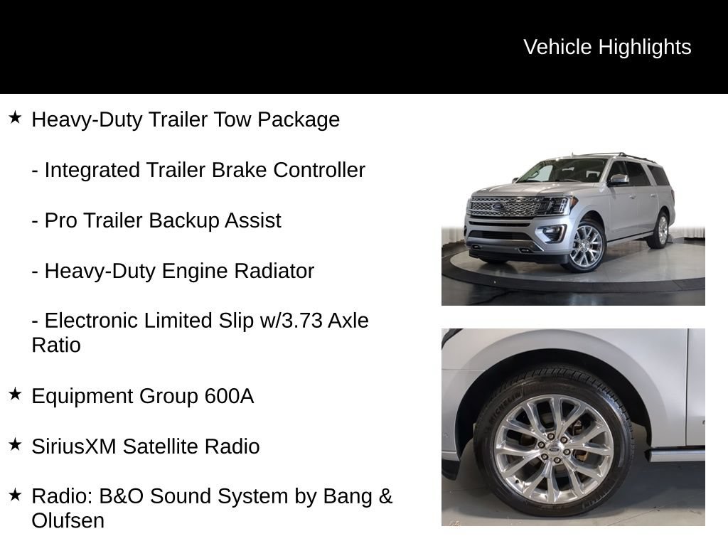 Used 2019 Ford Expedition Max Platinum AWD/4WD image 7