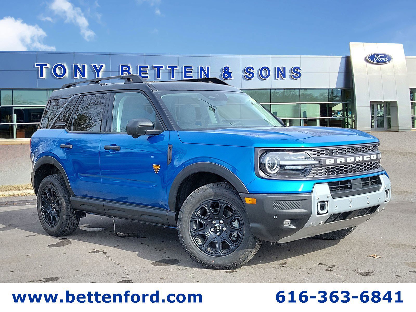 New 2025 Ford Bronco Sport Badlands w/ Badlands Tech Package