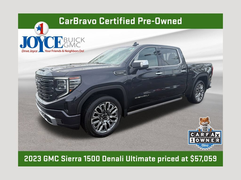 Certified 2023 GMC Sierra 1500 Denali Ultimate AWD/4WD image 1