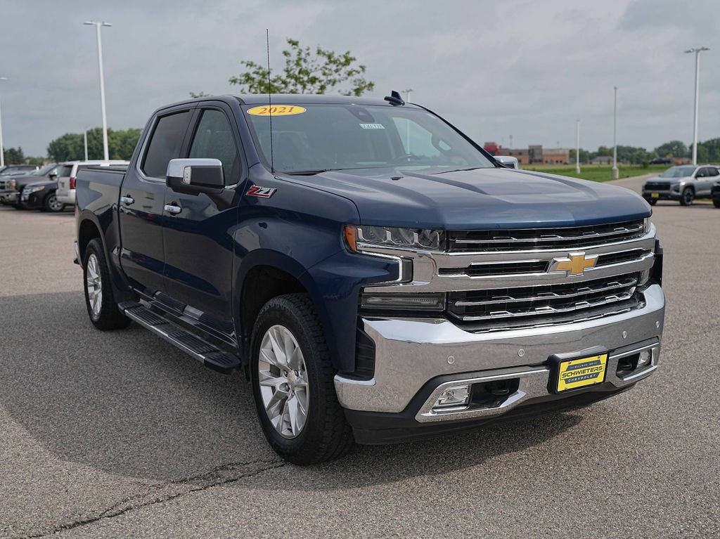 Used 2021 Chevrolet Silverado 1500 LTZ w/ Safety Package II AWD/4WD image 4