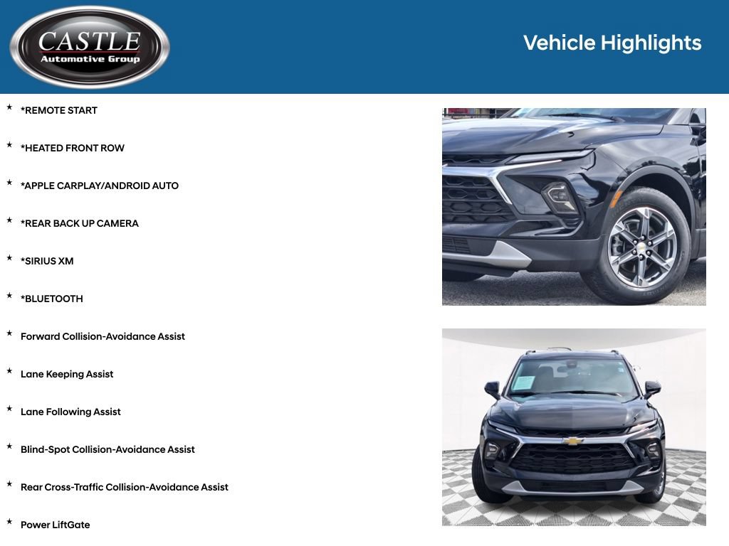 Used 2024 Chevrolet Blazer LT w/ Convenience Package FWD image 3