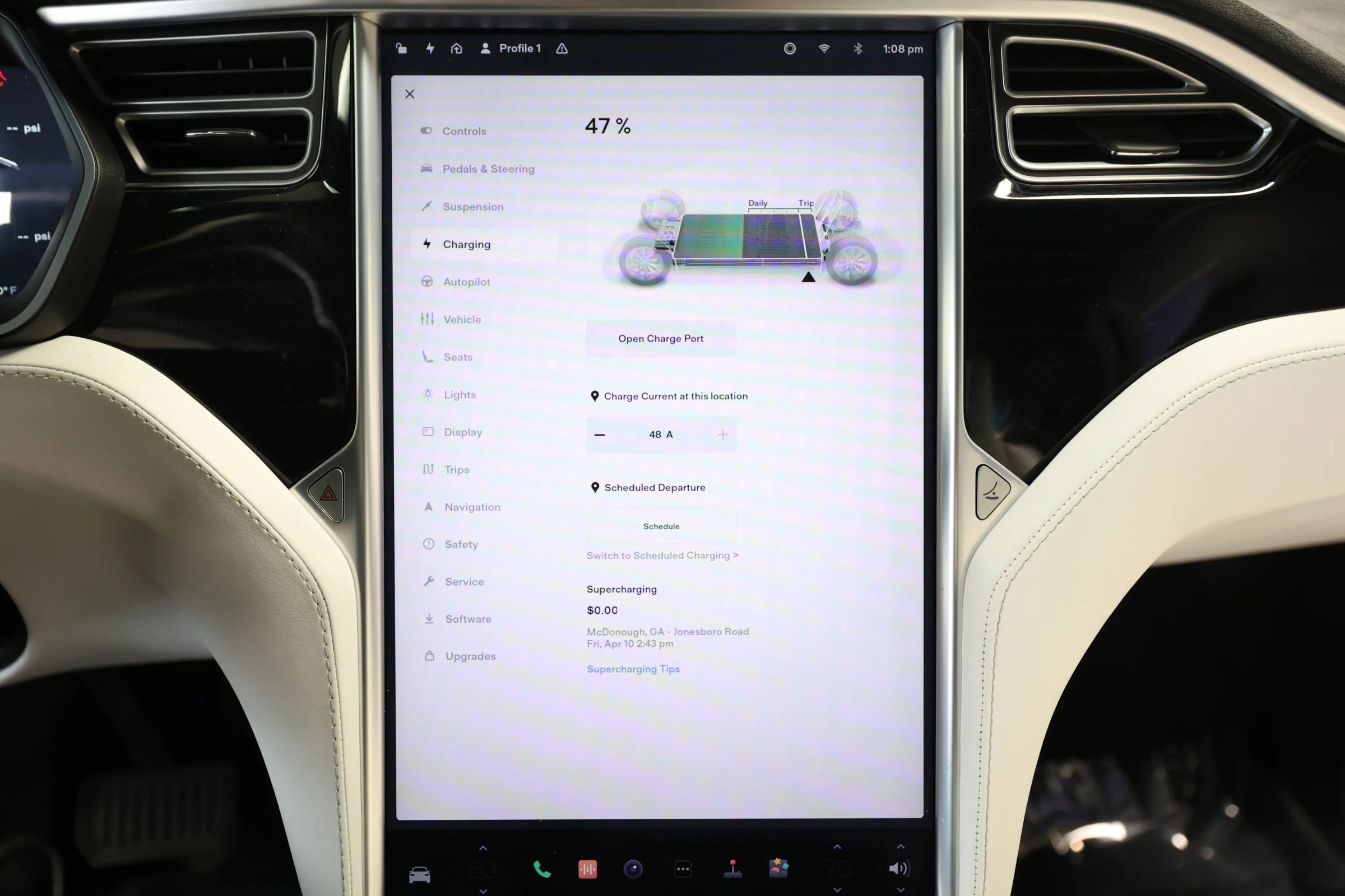 Used 2017 Tesla Model X 75D AWD/4WD image 61