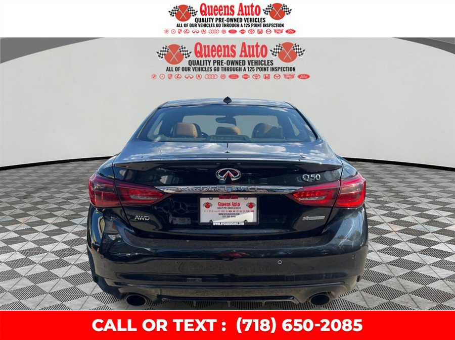 Used 2021 INFINITI Q50 Signature Edition w/ Cargo Package AWD/4WD image 5