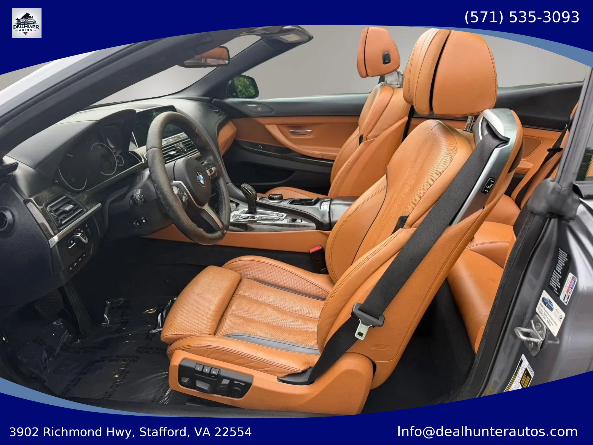 Used 2017 BMW 640i xDrive Convertible AWD/4WD image 27