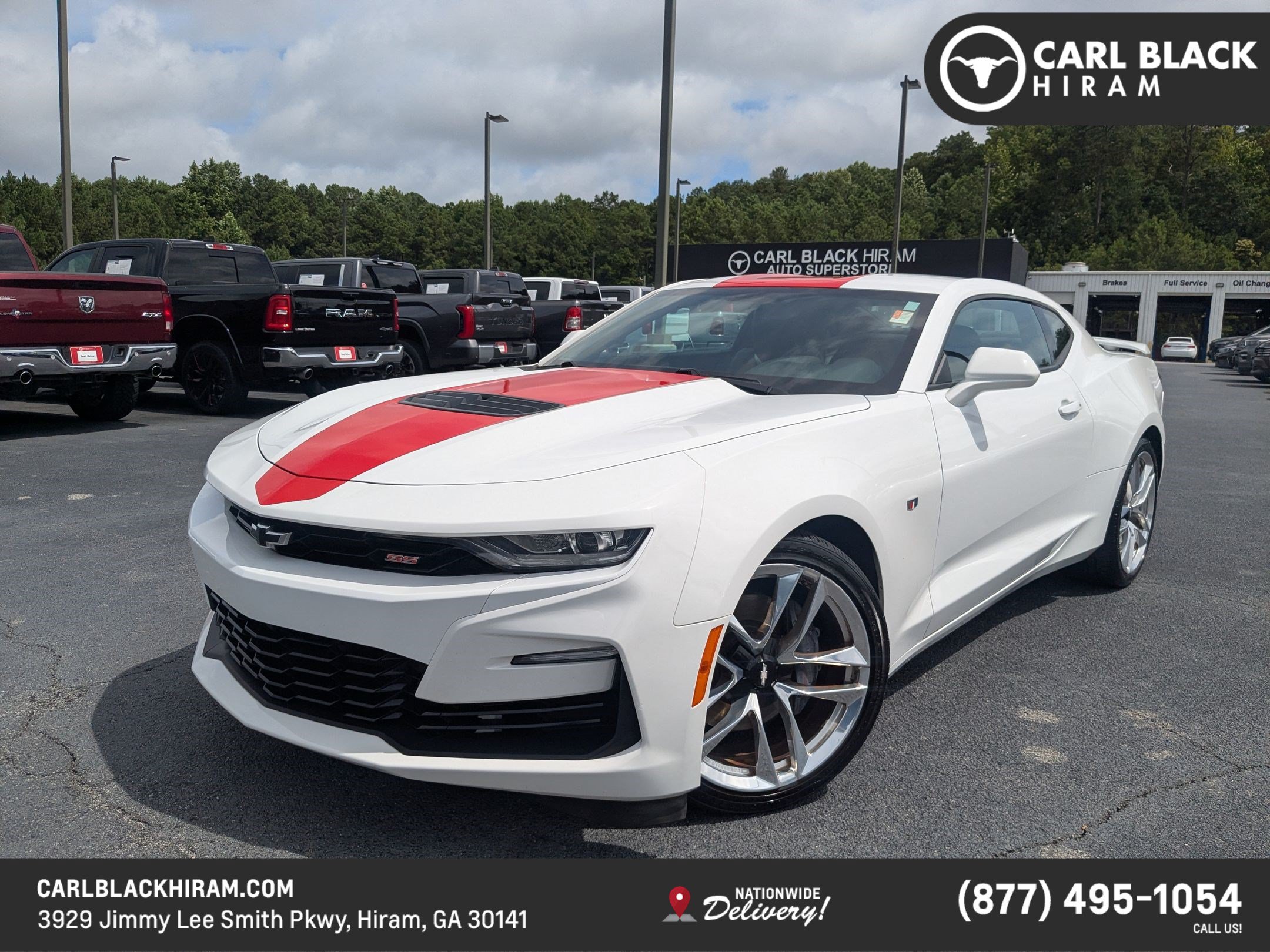 Used 2022 Chevrolet Camaro SS RWD image 1