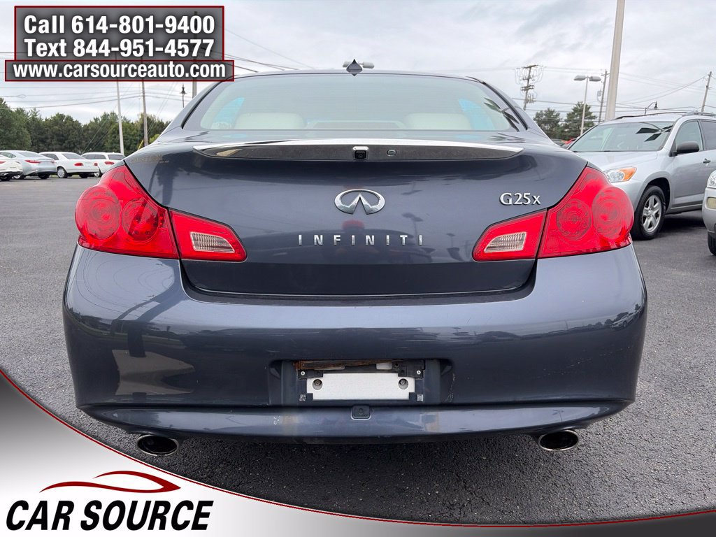 Used 2011 INFINITI G25 x w/ Moonroof Pkg AWD/4WD image 6