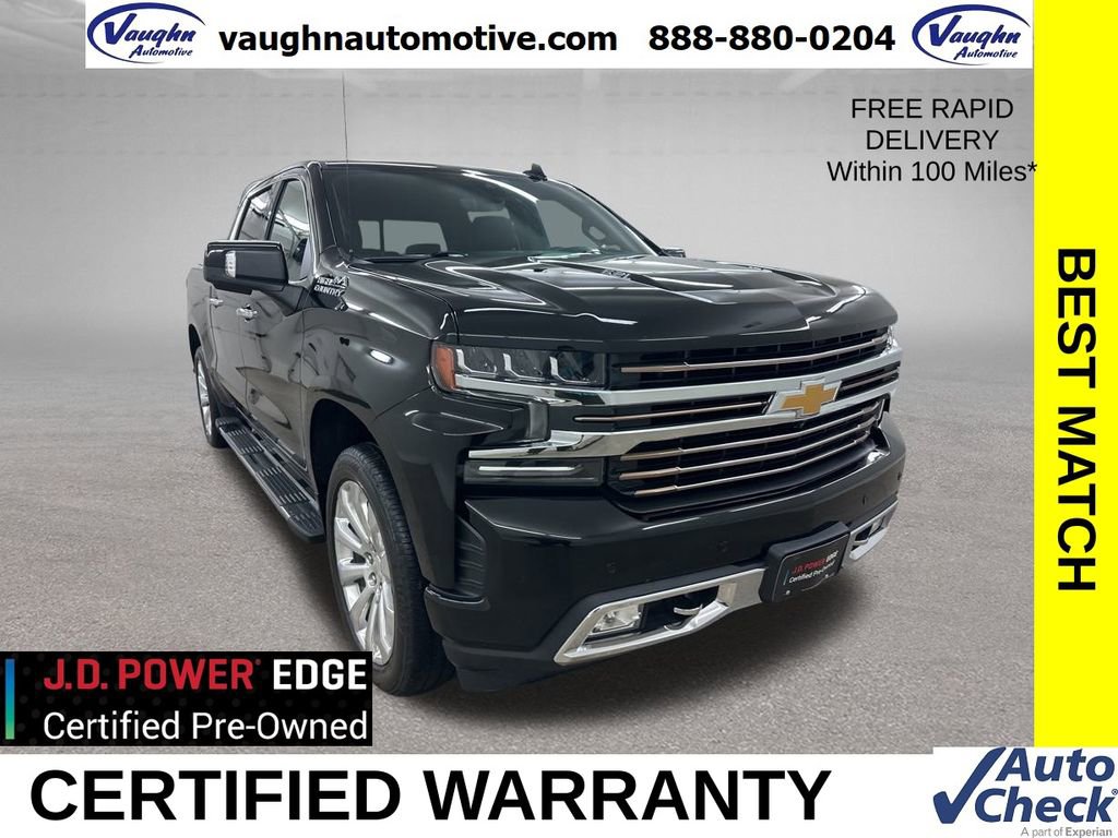 Certified 2020 Chevrolet Silverado 1500 High Country w/ Technology Package image 1