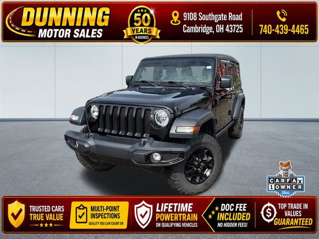 Used 2023 Jeep Wrangler Unlimited Sport AWD/4WD 360° Tour