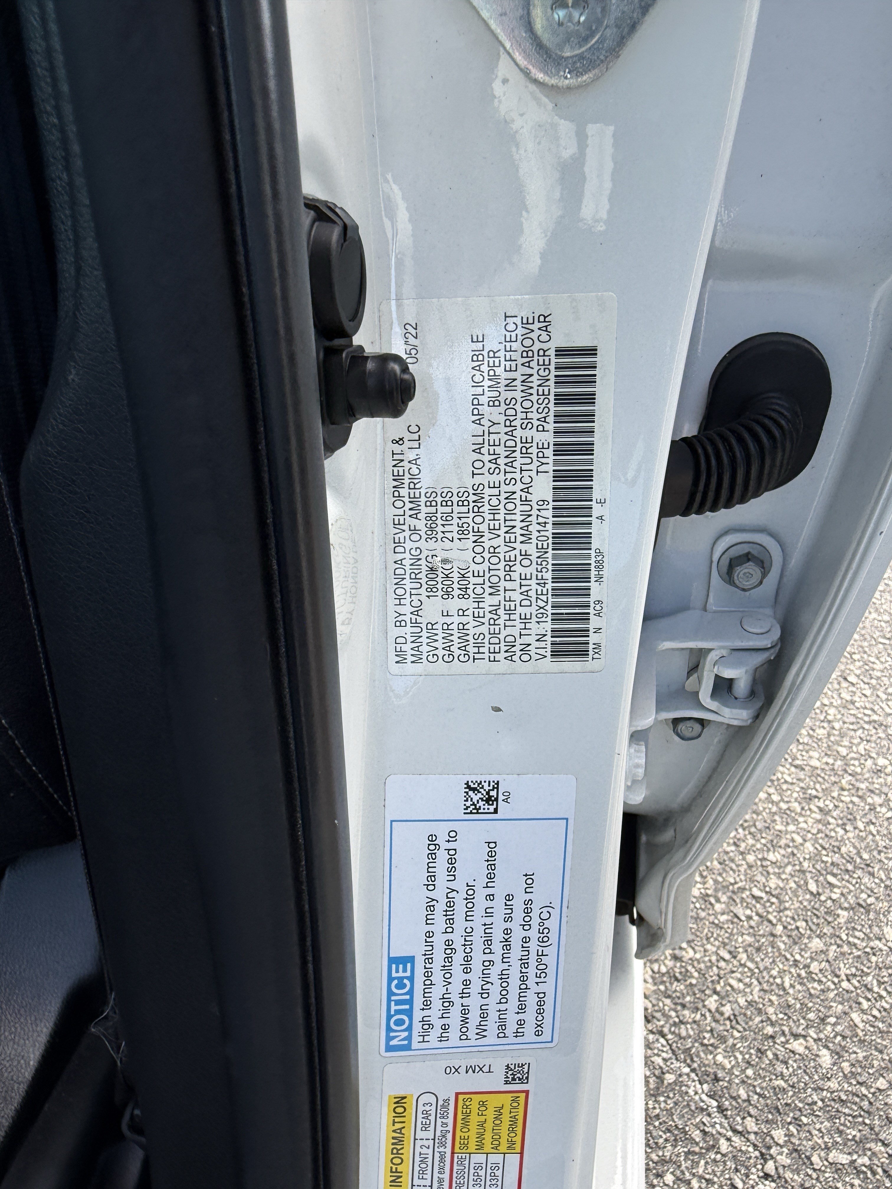 Certified 2022 Honda Insight EX image 36
