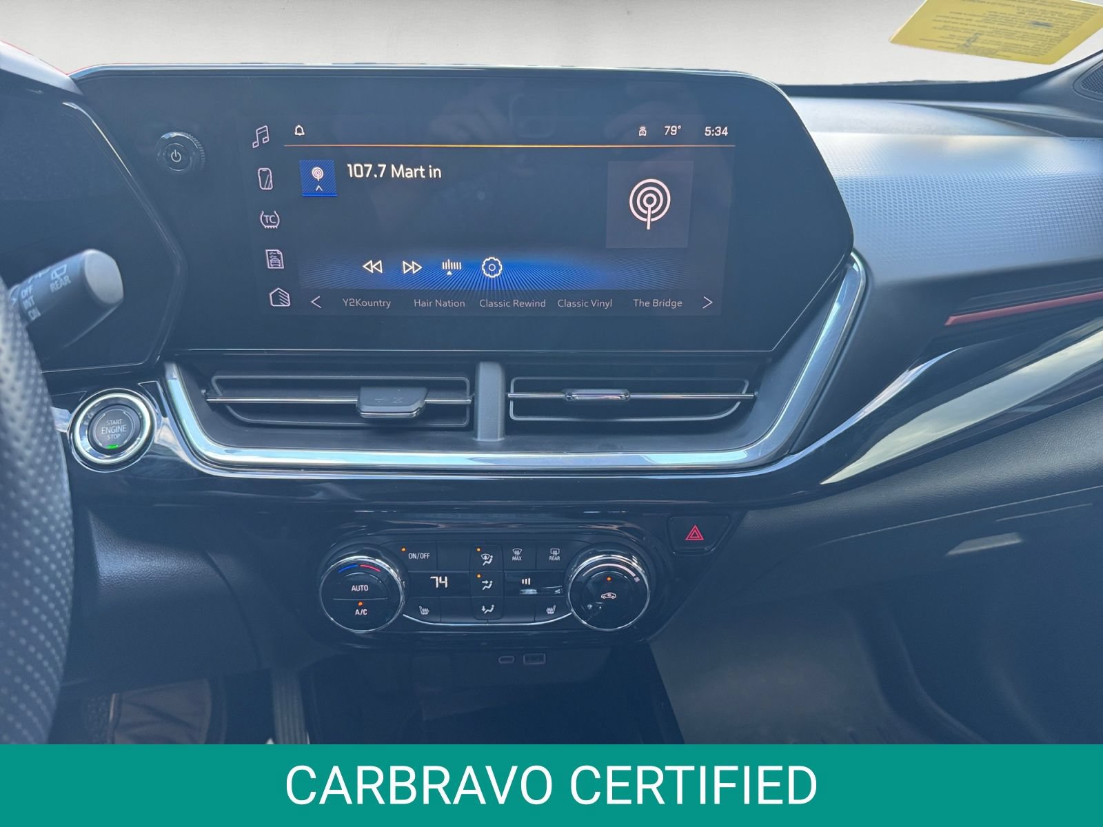 Certified 2024 Chevrolet Trax RS w/ Sunroof Package FWD image 17
