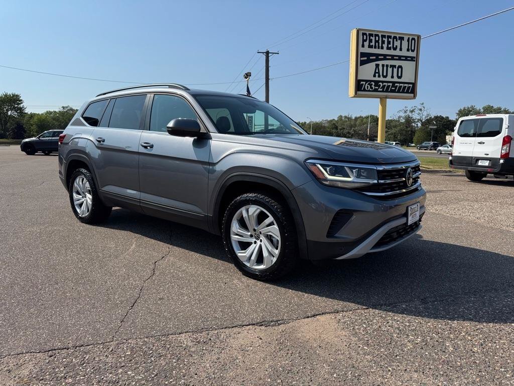 Used 2021 Volkswagen Atlas SE w/ Panoramic Sunroof Package AWD/4WD image 2