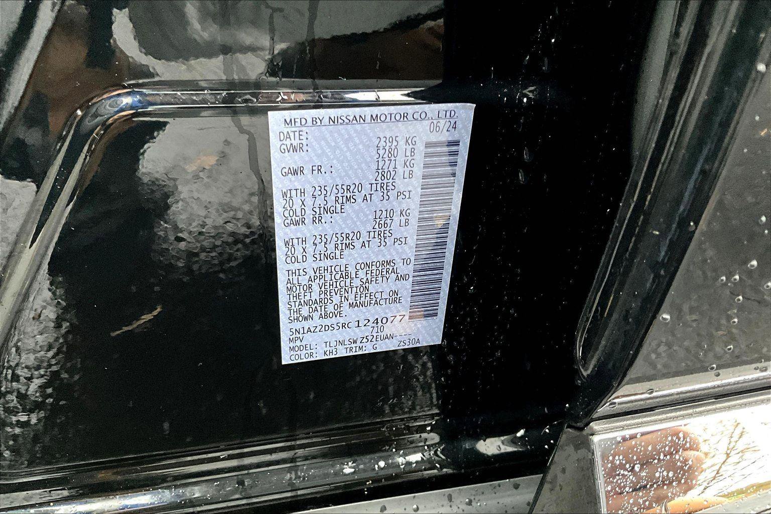 Used 2024 Nissan Murano Platinum w/ Cargo Package image 34