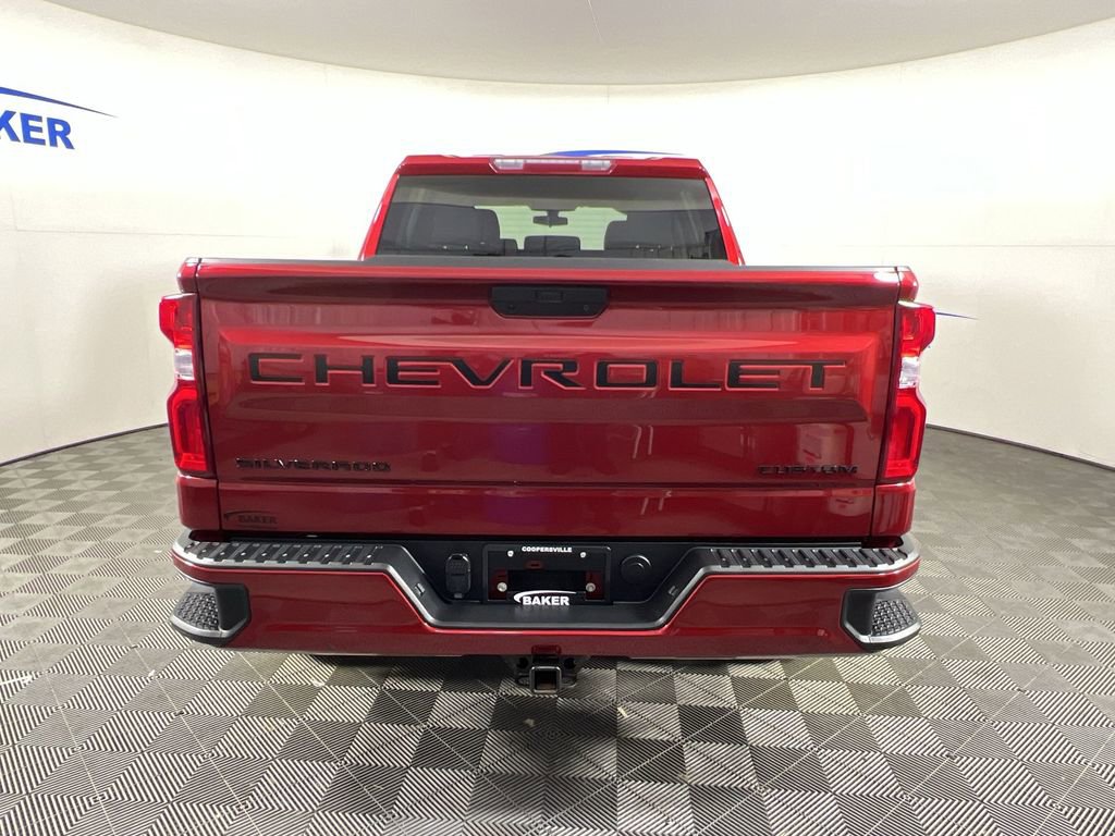 Certified 2022 Chevrolet Silverado 1500 Custom w/ LPO, Dark Essentials Package AWD/4WD image 8