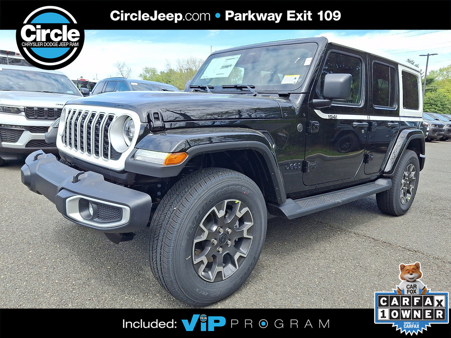 New 2026 Jeep Wrangler Unlimited Sahara w/ Whitecap Package