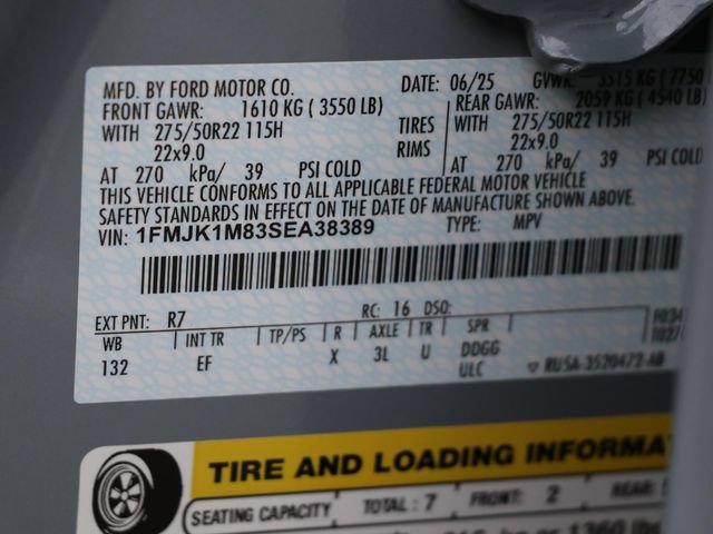 Used 2025 Ford Expedition Max Platinum w/ Driver's Package AWD/4WD image 32