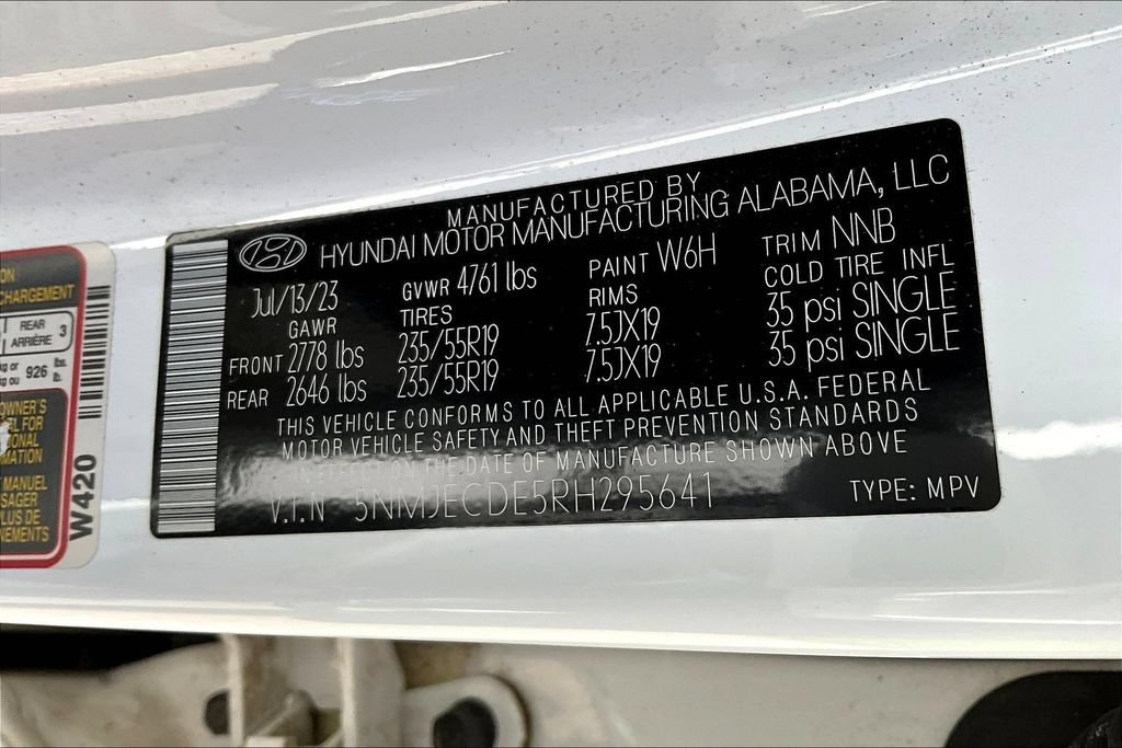 Used 2024 Hyundai Tucson Limited AWD/4WD image 18