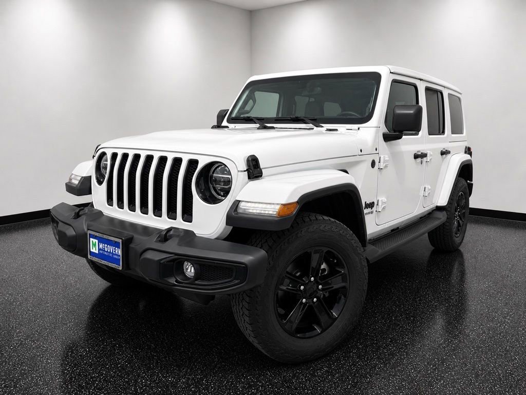 Used 2022 Jeep Wrangler Unlimited Sahara AWD/4WD image 1