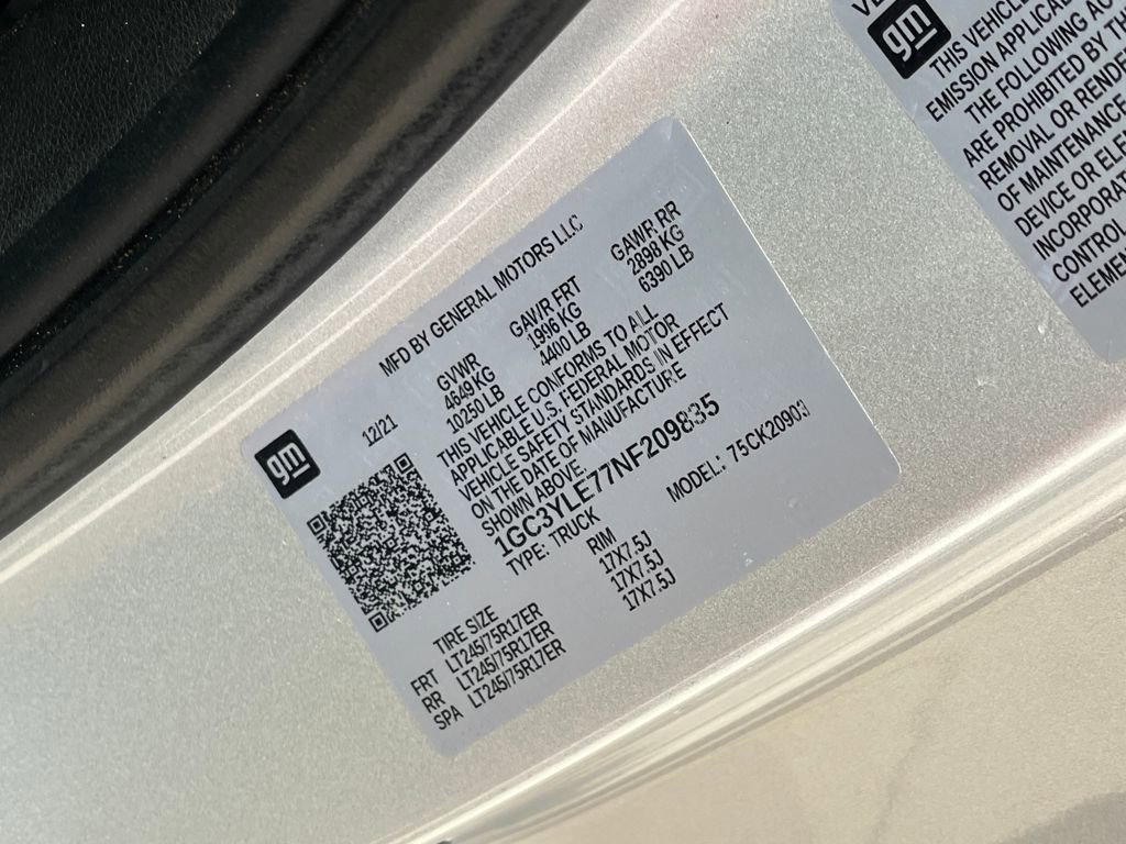 Used 2022 Chevrolet Silverado 2500 W/T w/ WT Fleet Convenience Package image 29