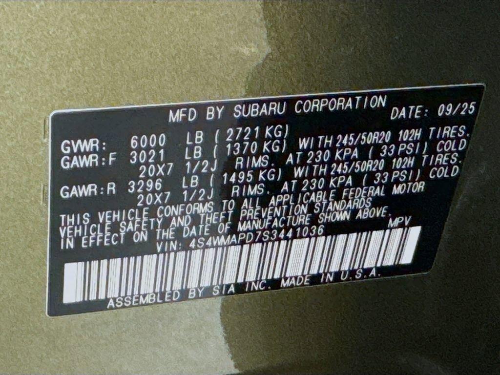 Used 2025 Subaru Ascent Limited image 43