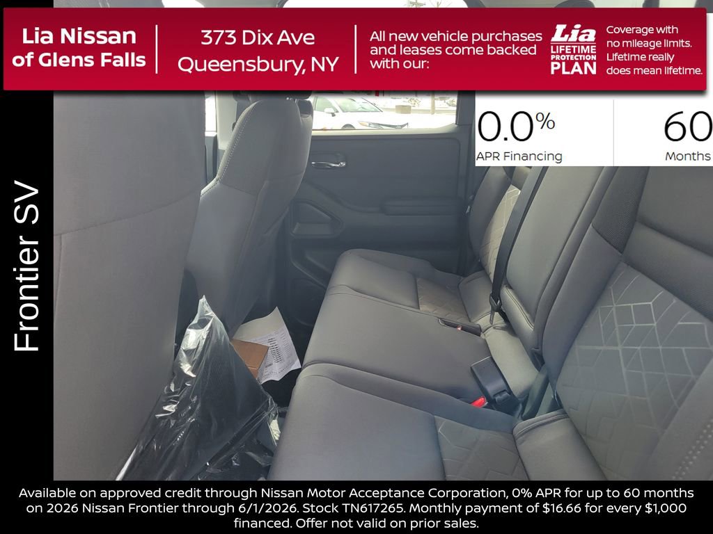 New 2026 Nissan Frontier SV w/ SV Convenience Package AWD/4WD image 28