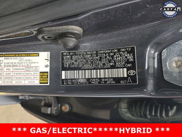 Used 2012 Toyota Prius Prime Plug-In Hybrid image 23