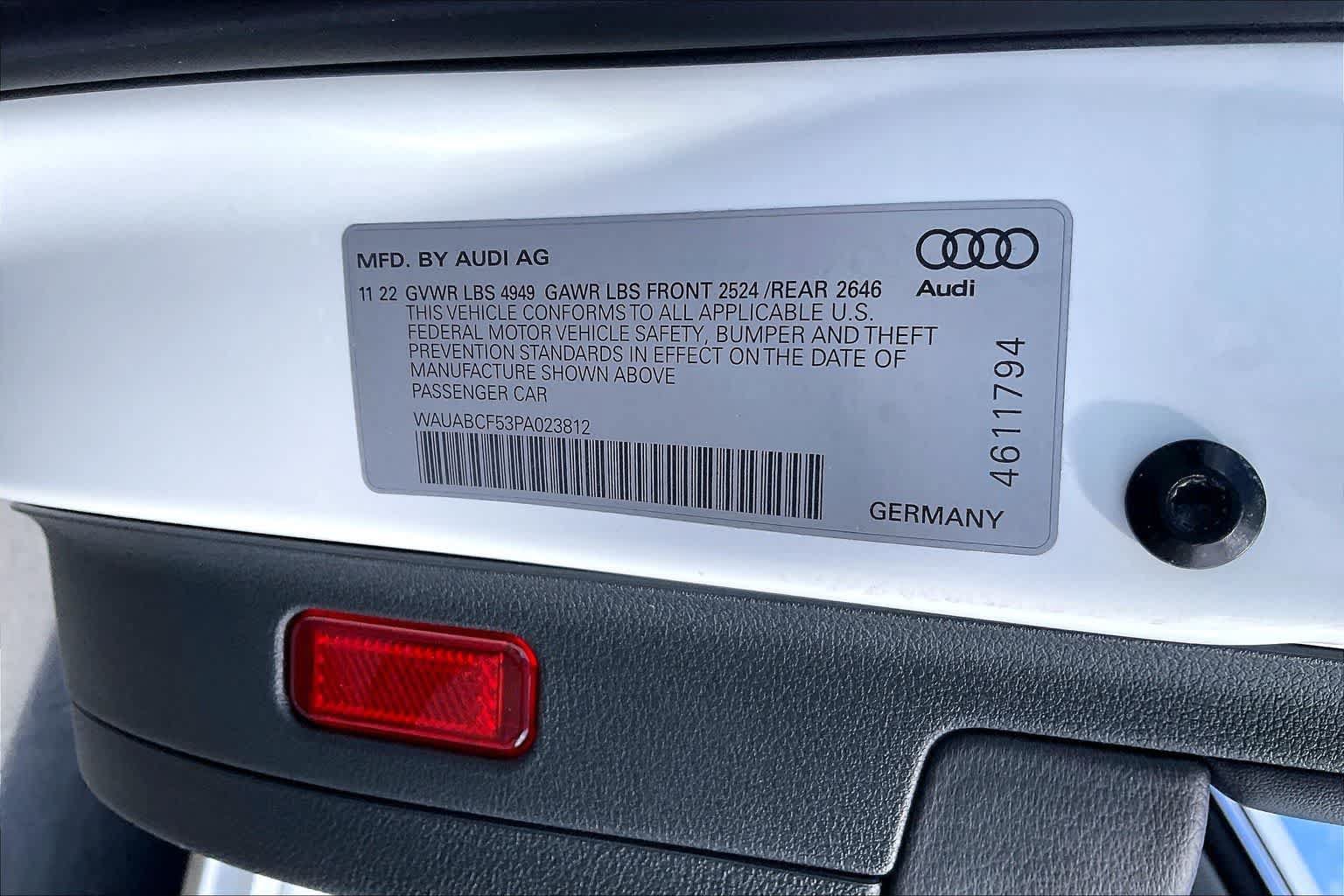 Used 2023 Audi A5 2.0T Premium w/ Convenience Package AWD/4WD image 20