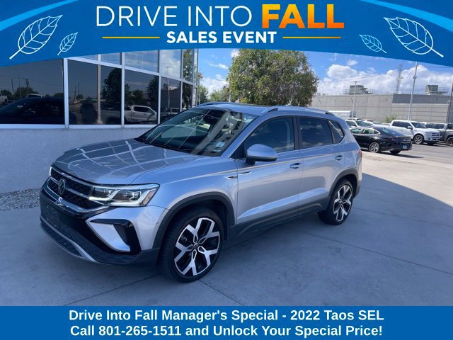 Used 2022 Volkswagen Taos SEL AWD/4WD image 1