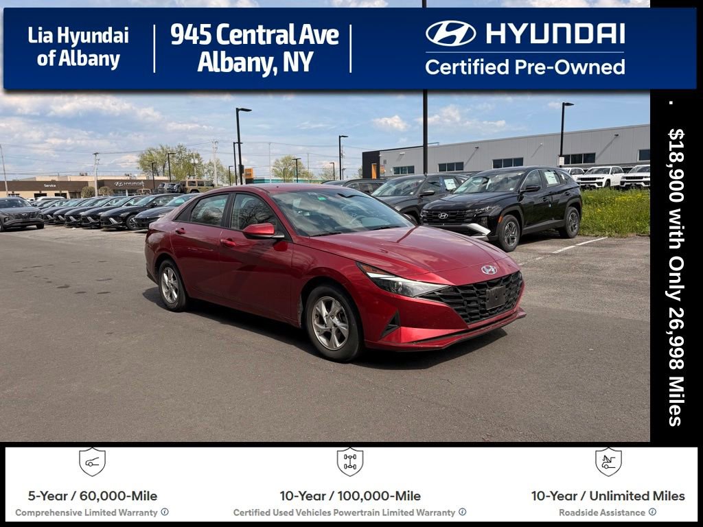 Certified 2023 Hyundai Elantra SE FWD image 1