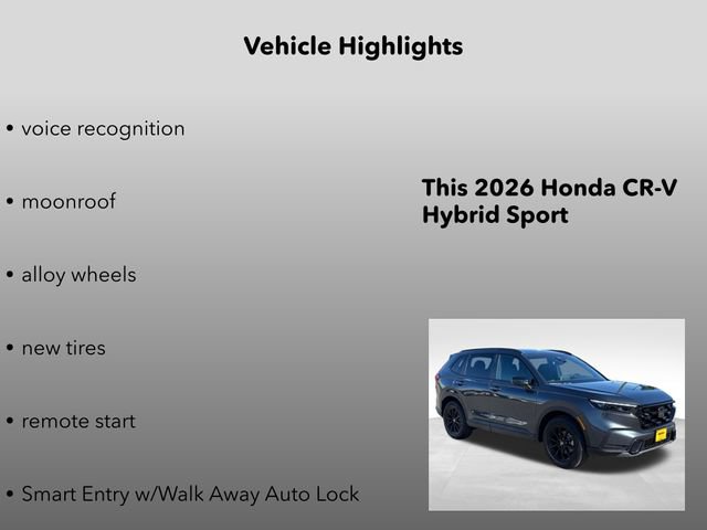 New 2026 Honda CR-V Sport image 15