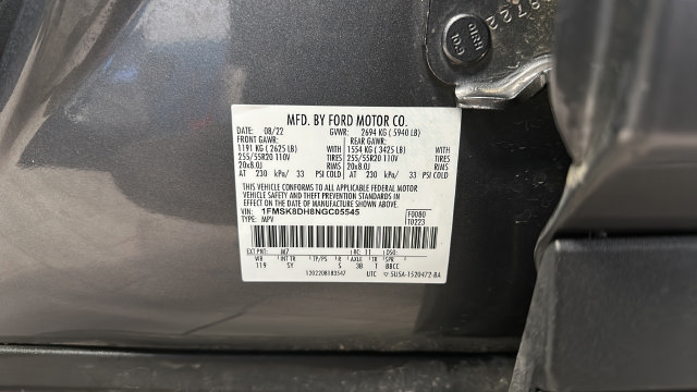 Used 2022 Ford Explorer XLT w/ Equipment Group 202A AWD/4WD image 29