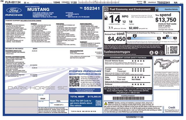 New 2026 Ford Mustang Dark Horse SC RWD image 17