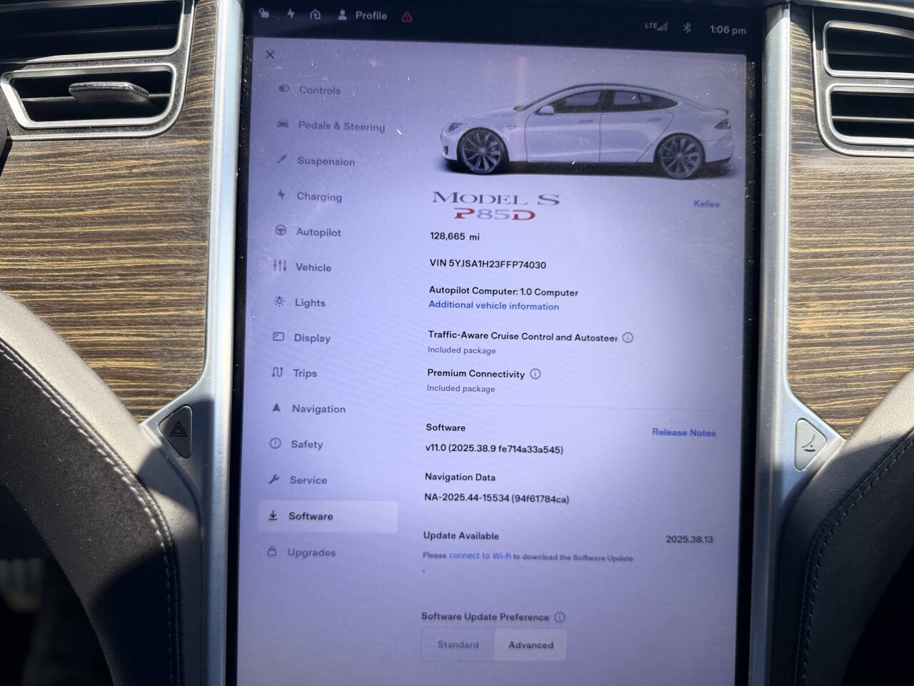 Used 2015 Tesla Model S P85D AWD/4WD image 14