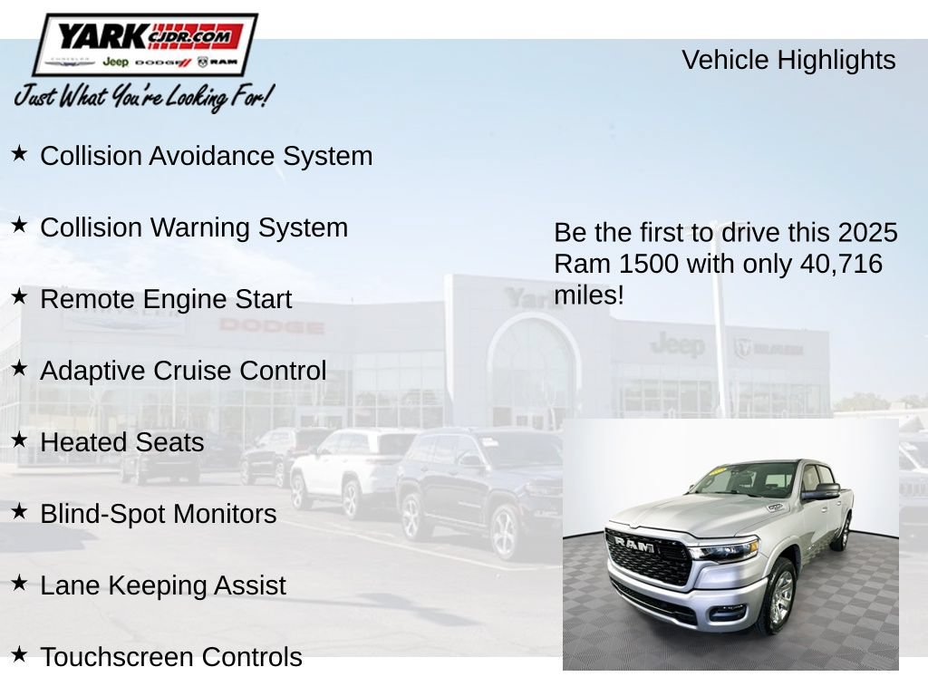 Used 2025 RAM 1500 Big Horn AWD/4WD image 13