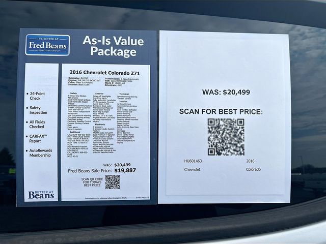 Used 2016 Chevrolet Colorado Z71 image 35