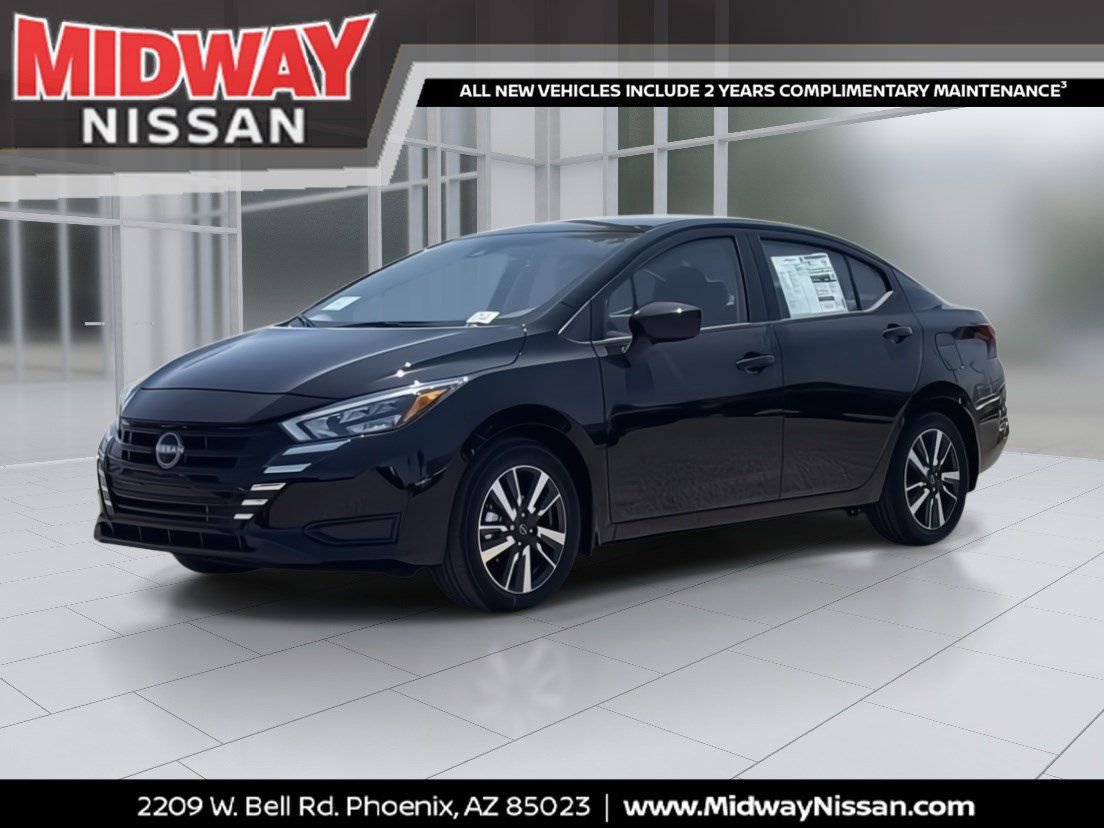 New 2025 Nissan Versa SV w/ Trunk Package image 1