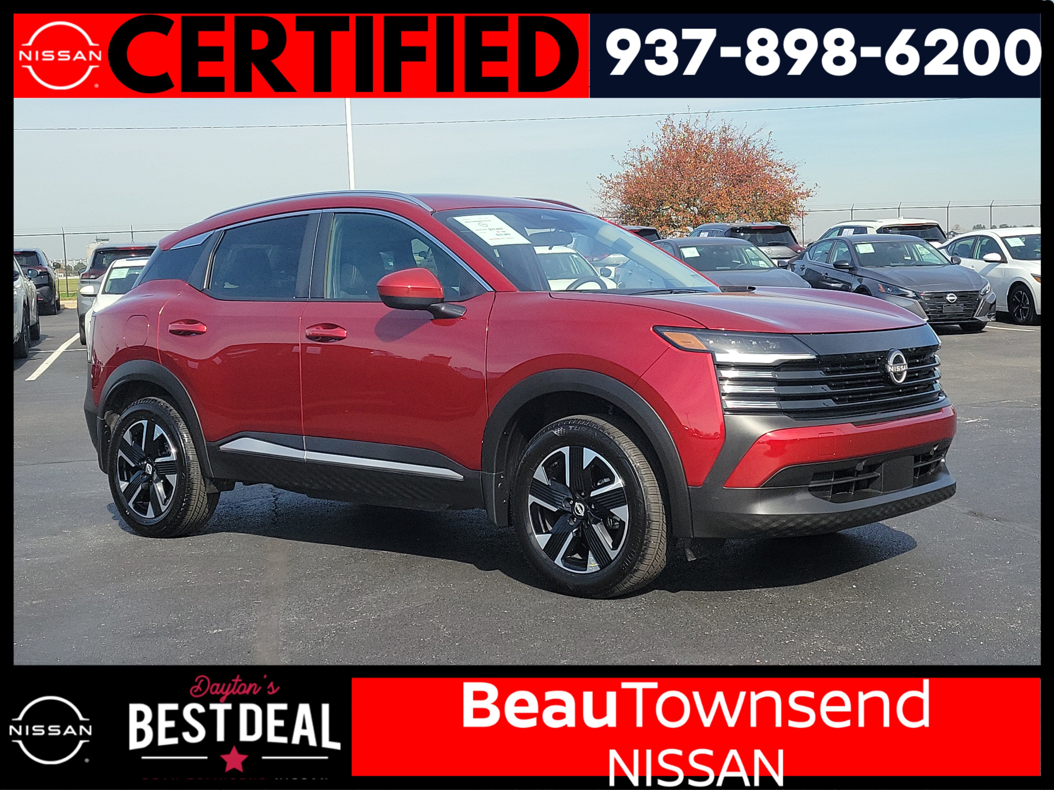 Certified 2025 Nissan Kicks SV w/ SV Premium Package AWD/4WD 360° Tour