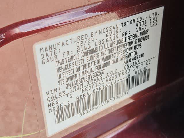 Used 2024 Nissan Sentra SV FWD image 29