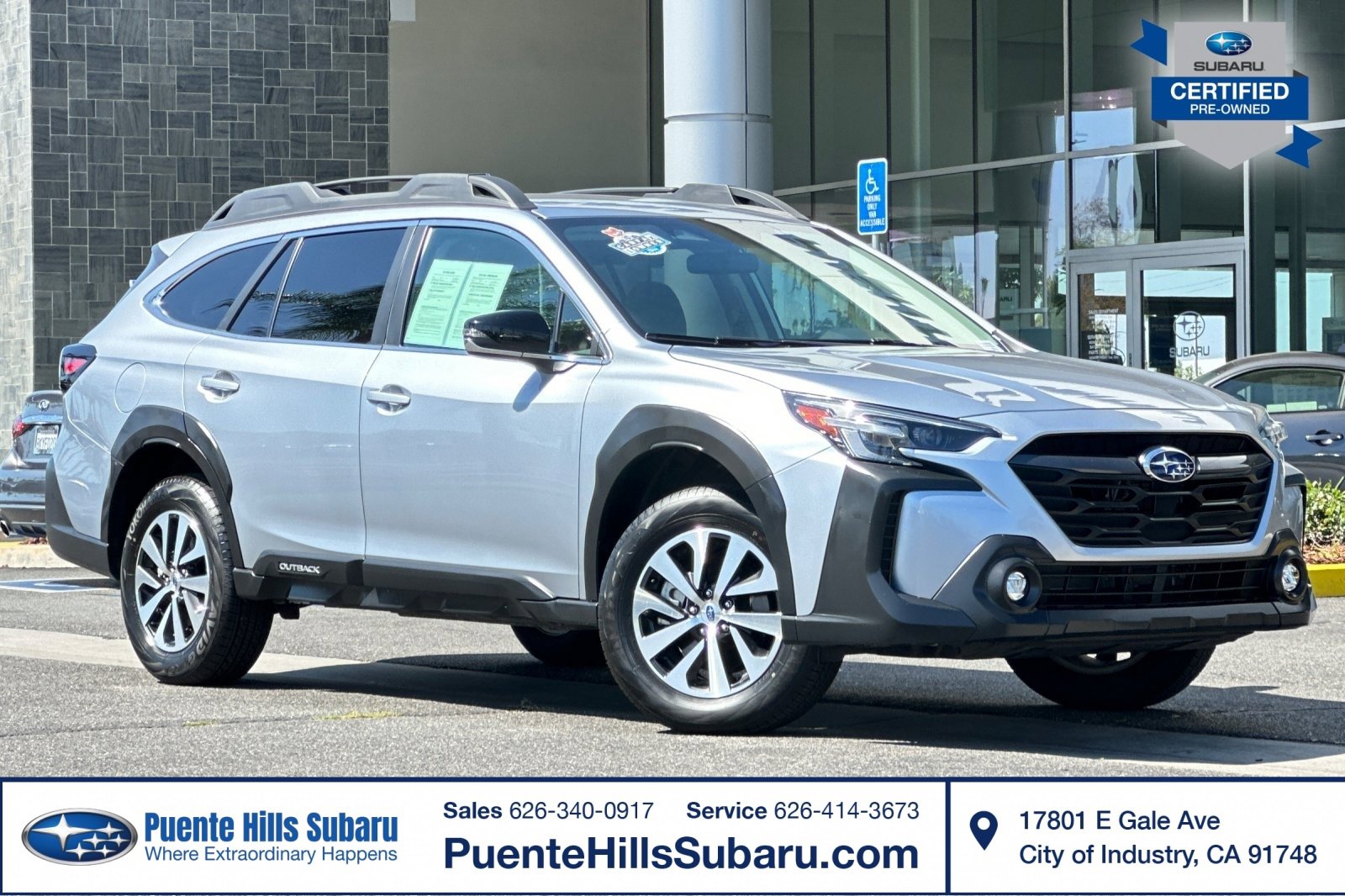 Certified 2025 Subaru Outback Premium