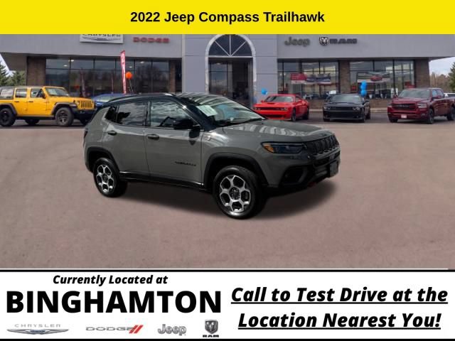 Used 2022 Jeep Compass Trailhawk w/ Trailhawk Elite Group