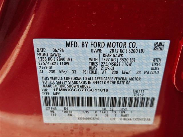 New 2026 Ford Explorer ST w/ Sun And Sound Package AWD/4WD image 26