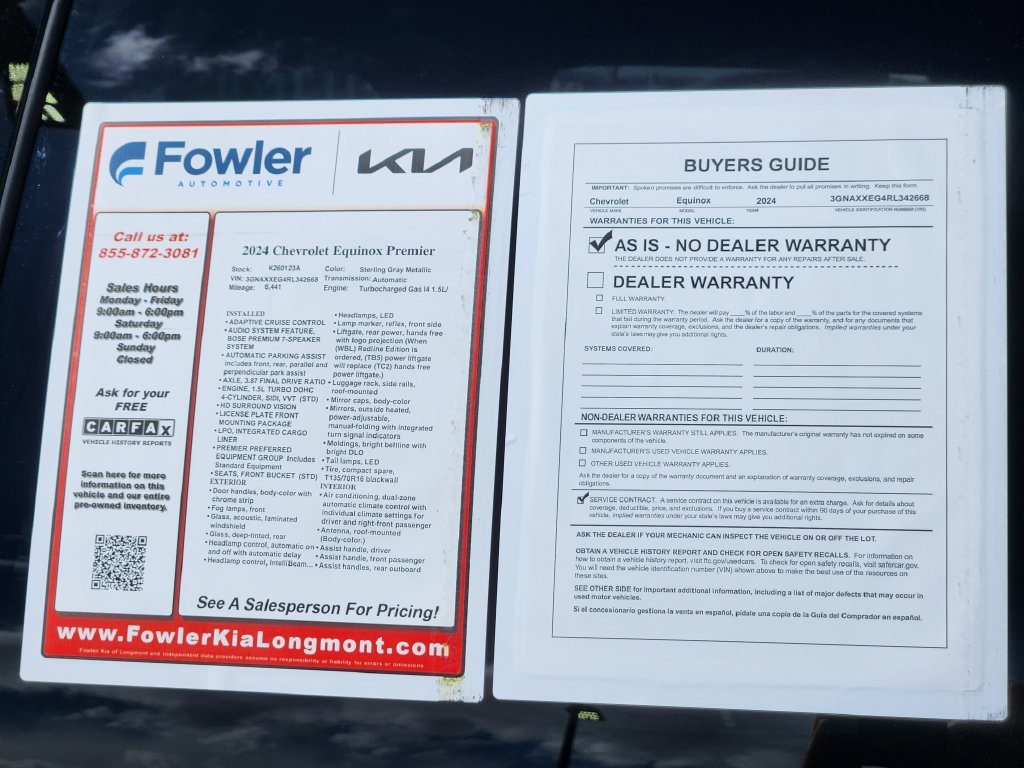 Used 2024 Chevrolet Equinox Premier AWD/4WD image 31