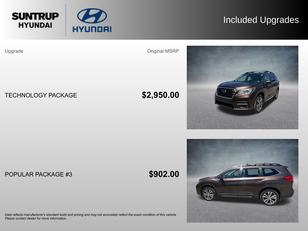 Used 2020 Subaru Ascent Limited w/ Technology Package AWD/4WD image 2