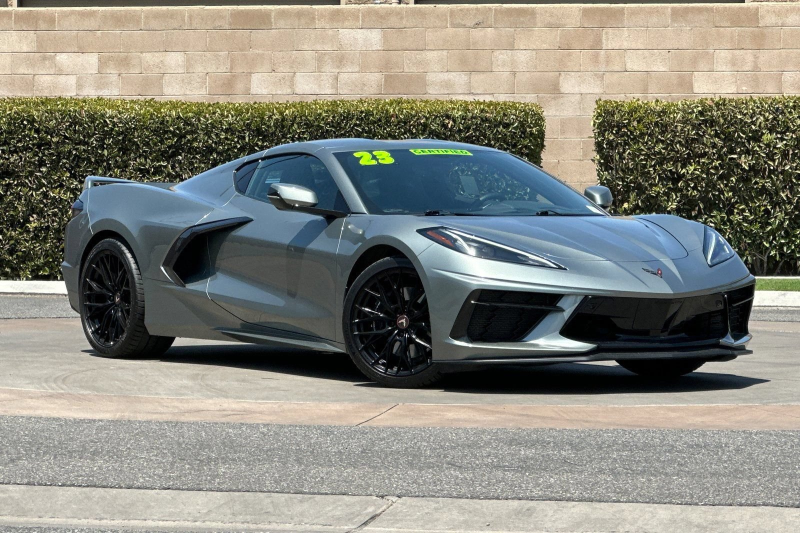 Certified 2023 Chevrolet Corvette Stingray Preferred Cpe w/ Z51 Performance Package RWD image 2