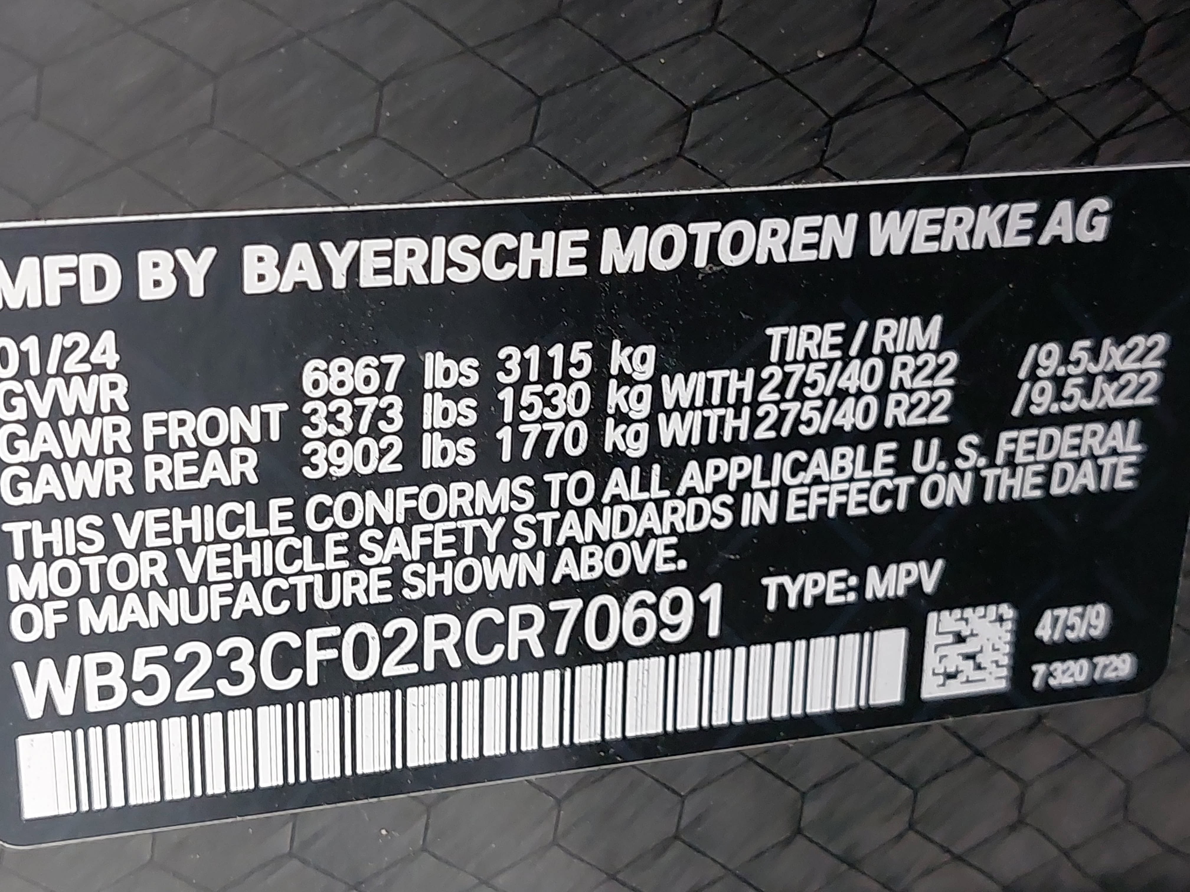 Used 2024 BMW iX xDrive50 w/ Premium Package AWD/4WD image 37